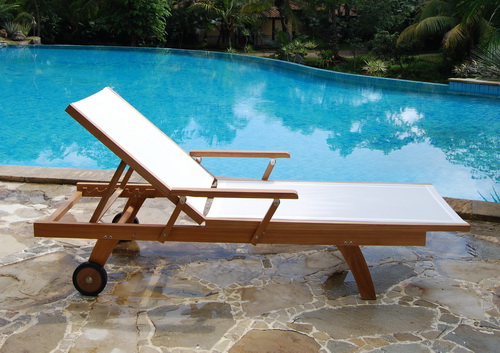 Monica Lounger Sun Bed Outdoor Pool