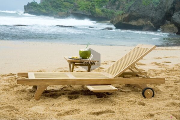 Pattaya Sunbed Loungers Wooden