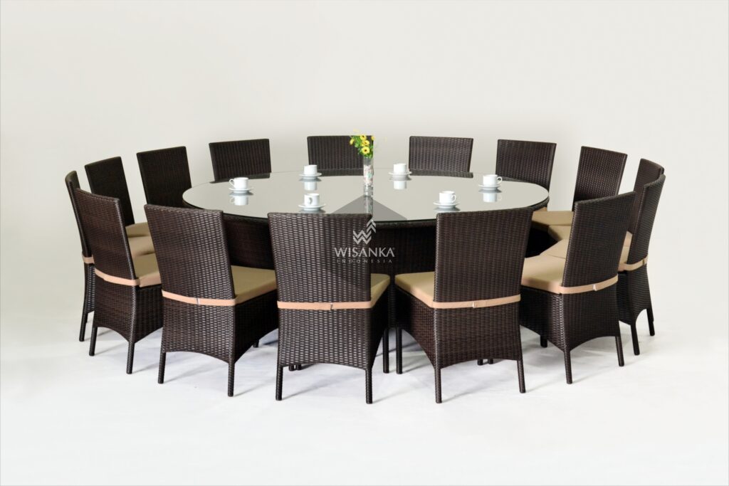 Synthetic Rattan Furniture Balkan Dining Set