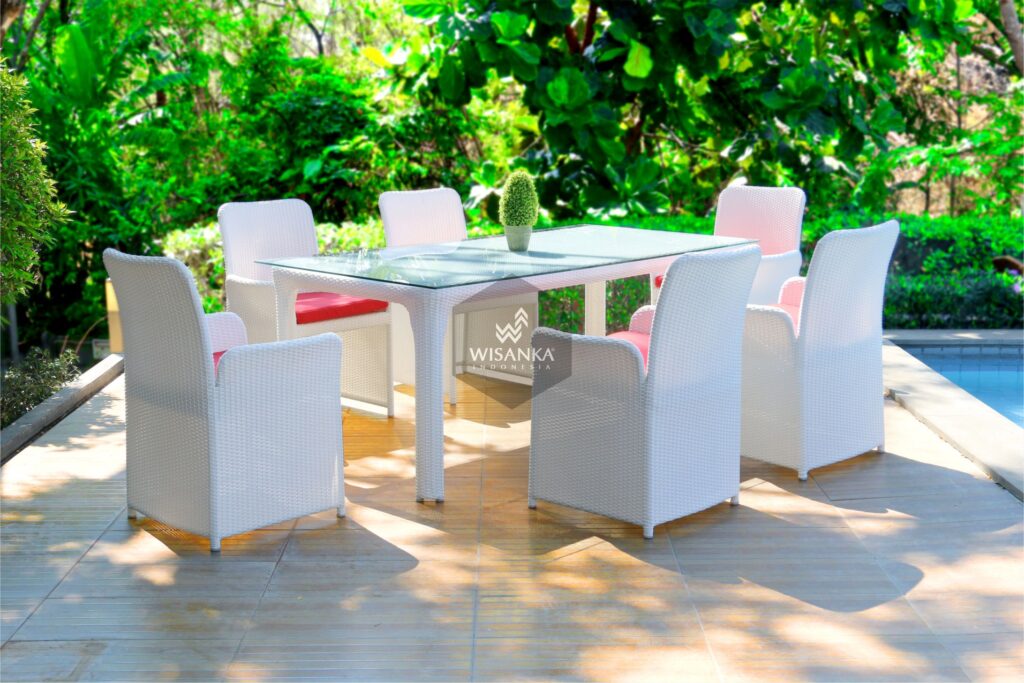 Synthetic Rattan Furniture Chalta Dining Set