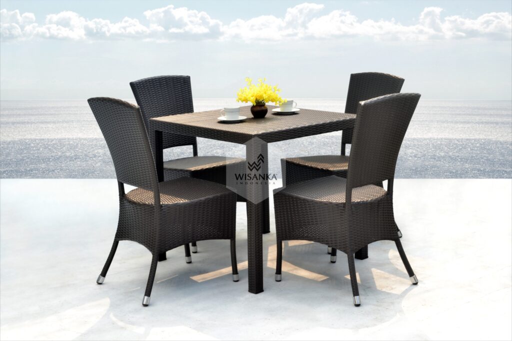 Synthetic Rattan Furniture Kenanga Dining Set