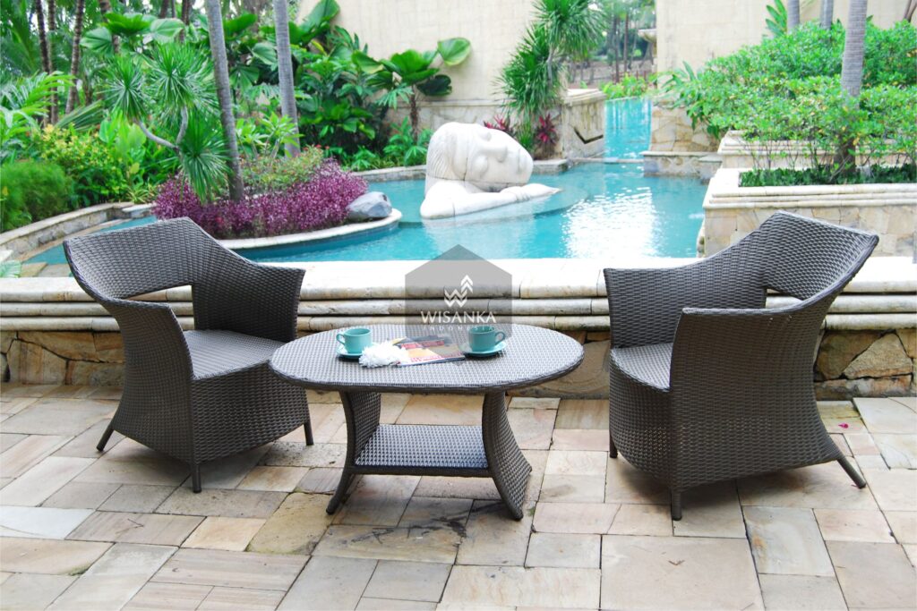 Synthetic Rattan Furniture London Terrace Set