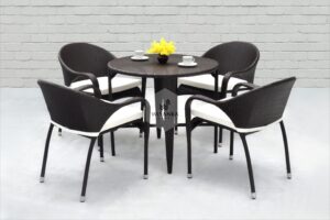 Synthetic Rattan Furniture Renggo Dining Set