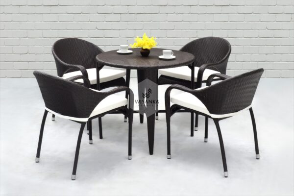 Synthetic Rattan Furniture Renggo Dining Set