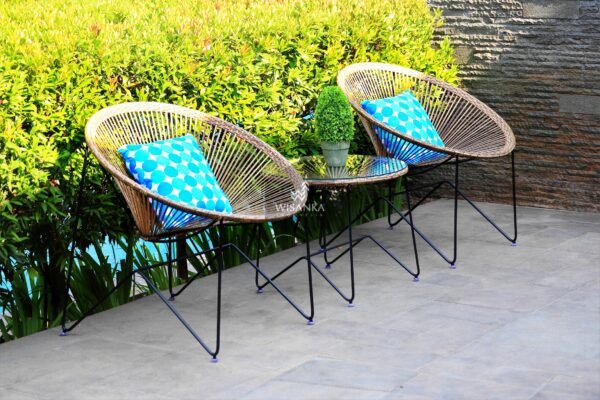 Synthetic Rattan Furniture Ring Terrace Set