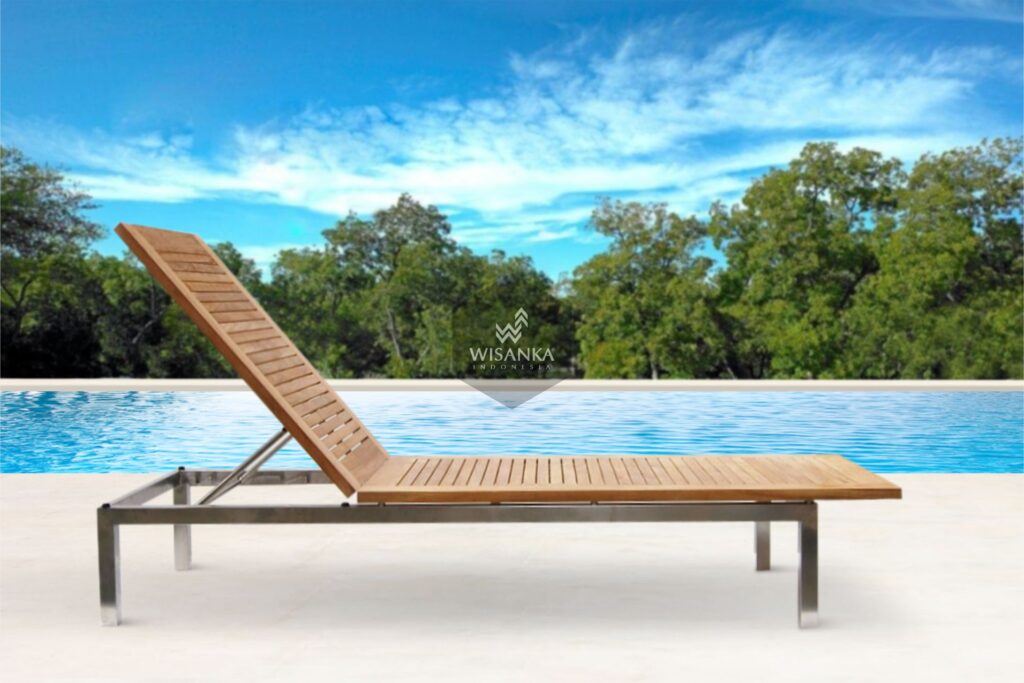 Collection Stainless Steel Chammaro Sunbed