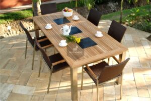 Collection Stainless Steel Madison Outdoor Dining Sets