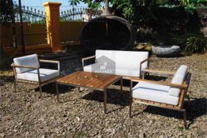 Collection Stainless Steel Mexico Living Set 1