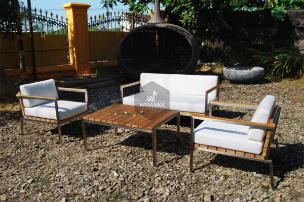Collection Stainless Steel Mexico Living Set 1