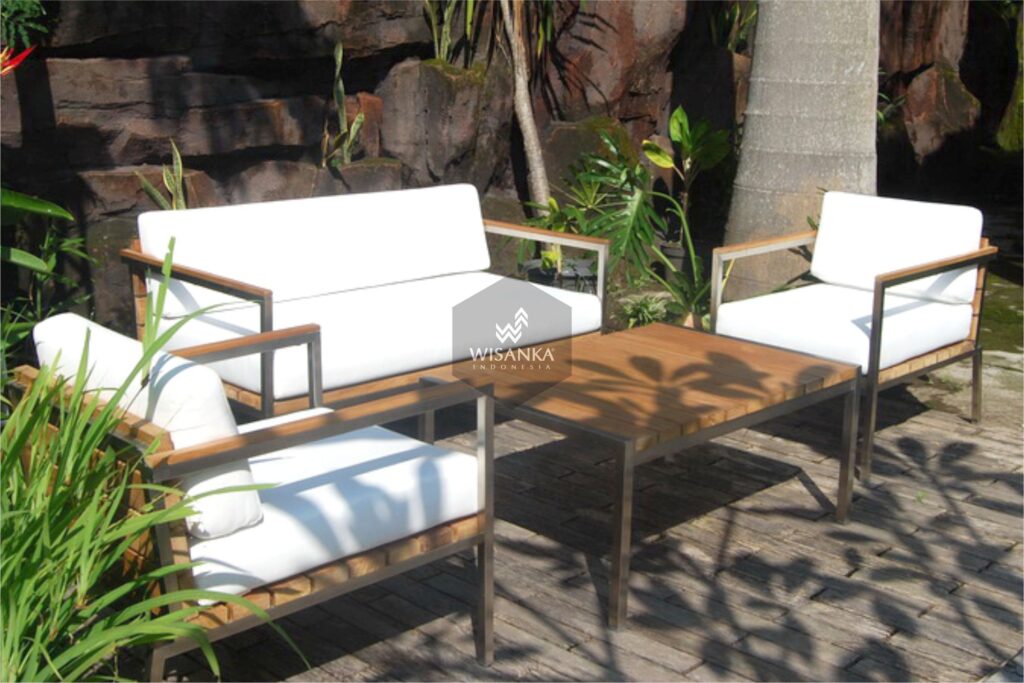 Collection Stainless Steel Mexico Living Set
