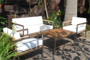 Collection Stainless Steel Mexico Living Set