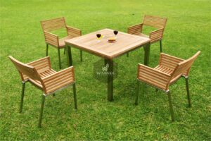 Collection Stainless Steel Terano Dining Set