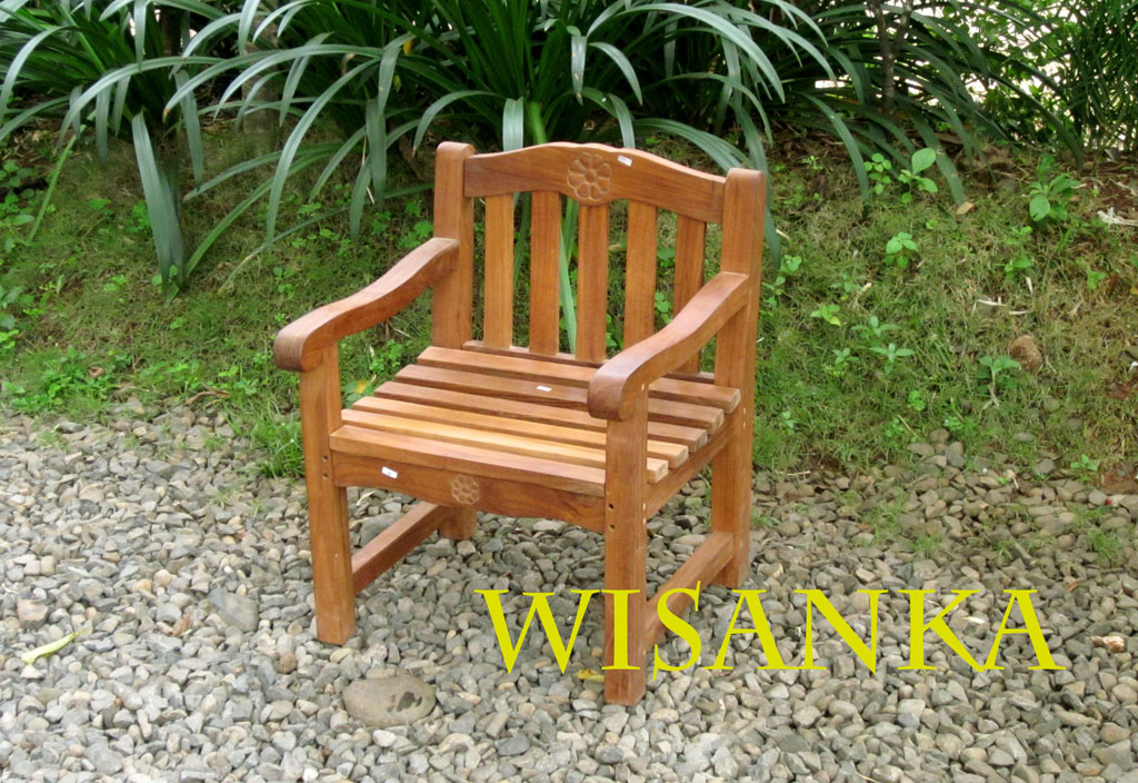 Rose Chair Children Kids Outdoor Furniture