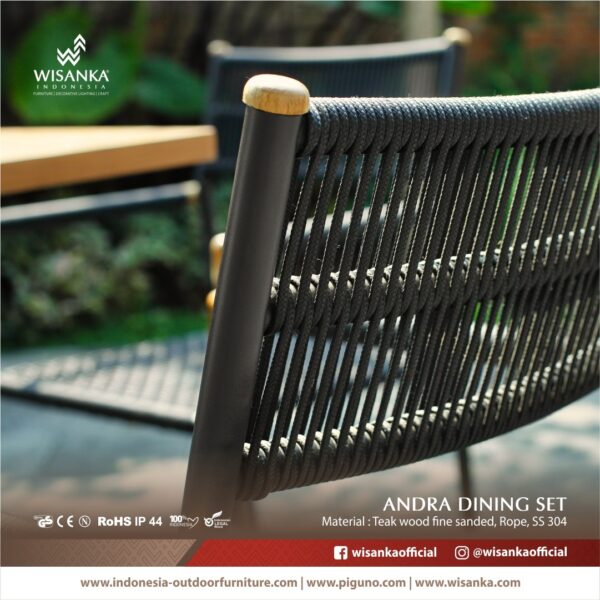 Andra Outdoor Dining Set